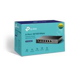 TL-SF1006P - Switch PoE+ TP-Link de 6 puertos | APLIUM