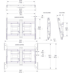 Vogel's 7368510 - Pfw 6851 Display Wall Mount, | APLIUM