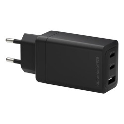 IT EU WPLUG 2xUSB C 65W+1xUSB A BLK