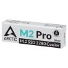 Disipador Térmico para SSD M.2 2280 Arctic M2 Pro/ Plata