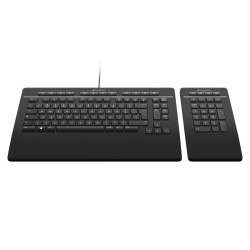 3Dconnexion Keyboard Pro with Numpad teclado Oficina USB + R | APLIUM