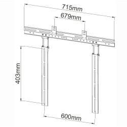 Supporto Soundbar Da 10Kg Per | APLIUM