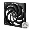 Ventilador Arctic P12 Slim PWM PST/ 12cm/ Negro | APLIUM
