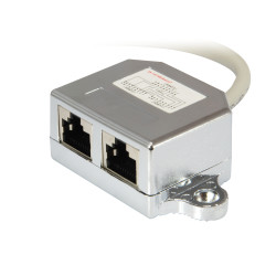 2-Port Cat.5E Rj45 Splitter | APLIUM