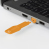 Lindy 47896 - RJ45 Port Blocker key, Orange | APLIUM