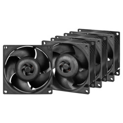 Pack de 4 Ventiladores Arctic S8038-7K/ 8cm | APLIUM