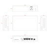 ERNITEC ELECTRA-U04-1GB-60W - 6-Port Gigabit PoE Switch | APLIUM