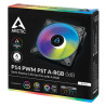 Ventilador Arctic P14 PWM PST A-RGB/ 14cm/ Negro | APLIUM