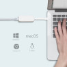 USB Type-c To RJ45 Gigabit Ethernet Network Adapter | APLIUM