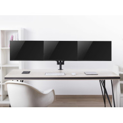 17"-27" Triple Monitor Desk | APLIUM