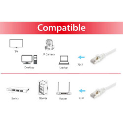 Cat.6 S/Ftp Patch Cable, 10M, | APLIUM