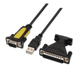 Cable Conversor impresora Aisens A104-0039/ USB Macho - DB9 | APLIUM