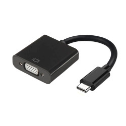 Conversor USB Tipo-C Aisens A109-0347/ USB Tipo-C - VGA Hemb | APLIUM