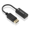 Conversor Displayport A HDMI DP/M A HDMI/H 4K60HZ Negro 15CM | APLIUM