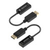 Conversor Displayport A HDMI DP/M A HDMI/H 4K60HZ Negro 15CM | APLIUM
