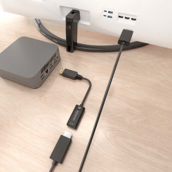 Conversor Displayport A HDMI DP/M A HDMI/H 4K60HZ Negro 15CM | APLIUM