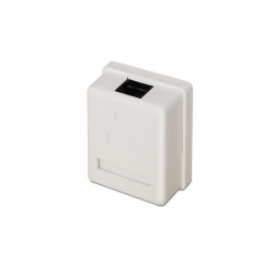 Roseta Surface RJ45 CAT.6 Utp 1 Toma White | APLIUM
