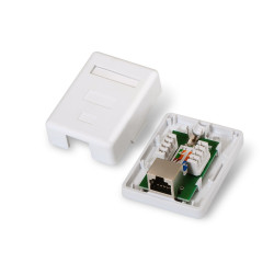 Roseta de Superficie Aisens A139-0303/ Cat.6/ 1 Toma | APLIUM