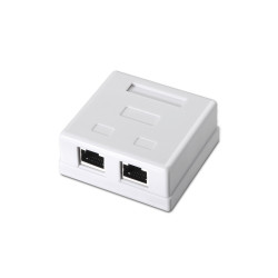 Roseta de Superficie Aisens A139-0304/ Cat.6/ 2 Tomas | APLIUM