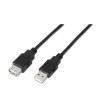Cable Alargador USB 2.0 Aisens A101-0017/ USB Macho - USB He | APLIUM