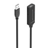 Cable Alargador USB 2.0 Aisens A101-0916/ USB Macho - USB He | APLIUM