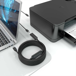 Cable Alargador USB 2.0 Aisens A101-0916/ USB Macho - USB He | APLIUM