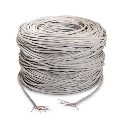 Bobina de Cable RJ45 UTP Aisens A133-0208 Cat.5e/ 100m/ Gris | APLIUM