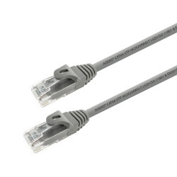 Cable de Red RJ45 UTP Aisens A145-0328 Cat.6A/ 3m/ Gris | APLIUM