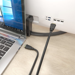 Cable HDMI V2.1 Ccs Alta Veloc Hec 8K60HZ A/M-A/M Negro 7.0M | APLIUM