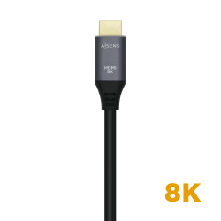 Cable HDMI 2.1 8K Aisens A150-0428/ HDMI Macho - HDMI Macho/ | APLIUM