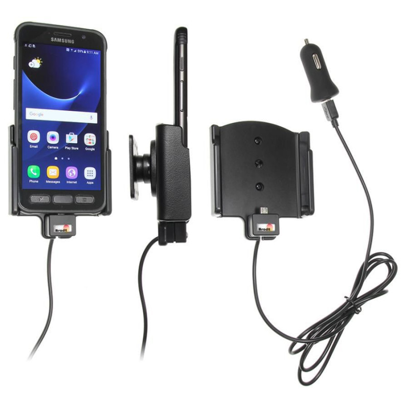 Active holder with cig-plug