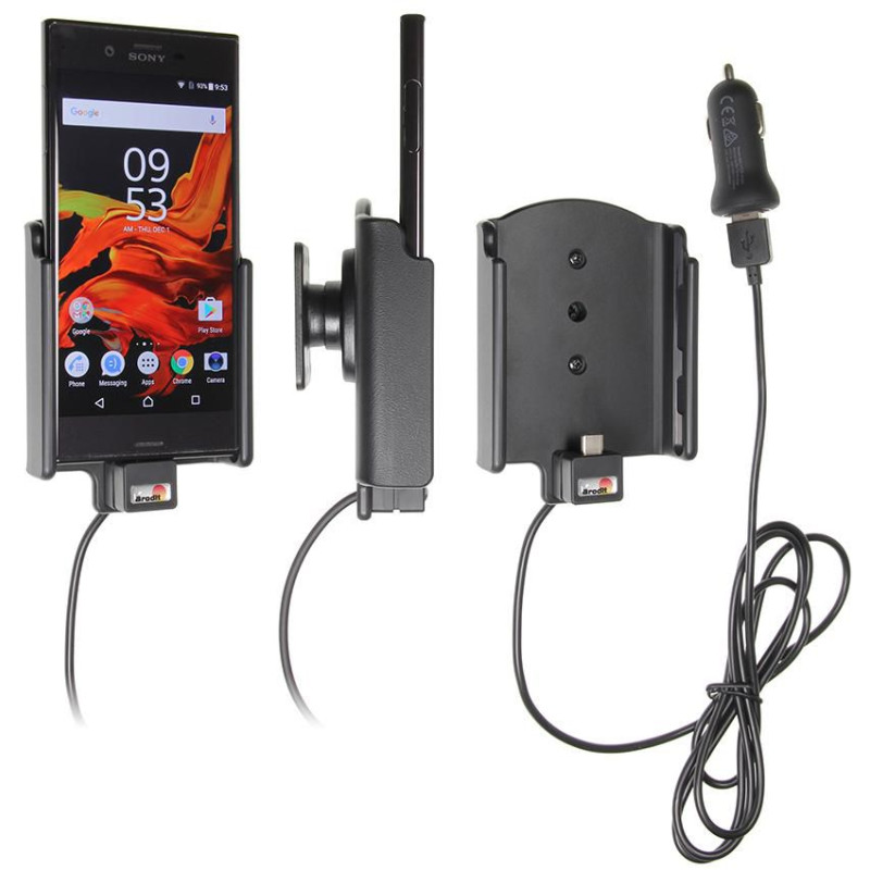 Active holder with USB-cable