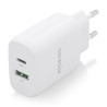 Cargador de Pared Aisens A110-0758/ 1xUSB Tipo-C/ 1xUSB/ 25W | APLIUM