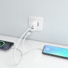 Cargador de Pared GaN Aisens A110-0909/ 1xUSB Tipo-C/ 1xUSB/ | APLIUM