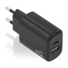 Cargador de Pared GaN Aisens A110-0910/ 1xUSB Tipo-C/ 1xUSB/ | APLIUM