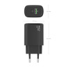 Cargador de Pared GaN Aisens A110-0910/ 1xUSB Tipo-C/ 1xUSB/ | APLIUM