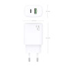 Cargador de Pared GaN Aisens A110-0911/ 1xUSB Tipo-C/ 1xUSB/ | APLIUM