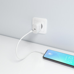 Cargador de Pared GaN Aisens A110-0969/ 1xUSB Tipo-C/ 45W/ B | APLIUM