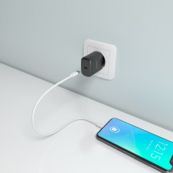 Cargador de Pared GaN Aisens A110-0976/ 1xUSB Tipo-C/ 30W/ N | APLIUM