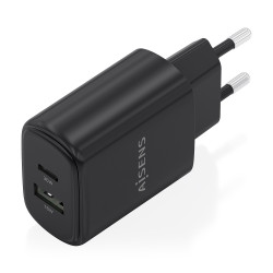 AISENS - Cargador Gan 30W Usb-c PD3.0 QC4.0 Usb-a QC3.0 | APLIUM