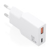 Cargador Gan Ultra Delgado 30W 1XUSB-C PD3.0 QC4.0 1XUSB QC3 | APLIUM