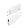 Cargador Gan Ultra Delgado 30W 1XUSB-C PD3.0 QC4.0 1XUSB QC3 | APLIUM