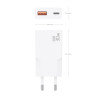 Cargador Gan Ultra Delgado 30W 1XUSB-C PD3.0 QC4.0 1XUSB QC3 | APLIUM