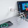 Cargador Gan Ultra Delgado 30W 1XUSB-C PD3.0 QC4.0 1XUSB QC3 | APLIUM