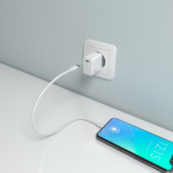 Cargador de Pared GaN Aisens A110-1023/ 1xUSB Tipo-C/ 20W/ B | APLIUM