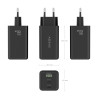 Cargador Gan 100W 2XUSB-C PD3.0 Qc 4.0 Qc 5.0 1XUSB-A Qc 3.0 | APLIUM