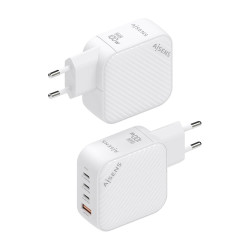 Cargador de Pared GaN Aisens ASCH-100W4P028-W/ 3xUSB Tipo-C/ | APLIUM