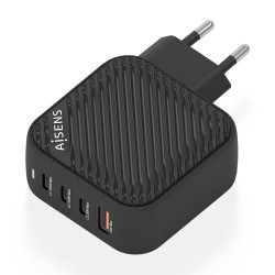 Cargador de Pared GaN Aisens ASCH-100W4P029-BK/ 3xUSB Tipo-C | APLIUM
