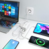 AISENS - Cargador Sobremesa Gan 100W 3XUSB-C PD3.0 QC5.0 | APLIUM