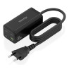 Cargador Sobremesa GaN Aisens ASCH-100W4P054-BK/ 3xUSB Tipo- | APLIUM